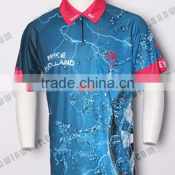 Custom Team Dart Jersey Polyester Sublimated Dart Shirt / Dart Wear photo-3