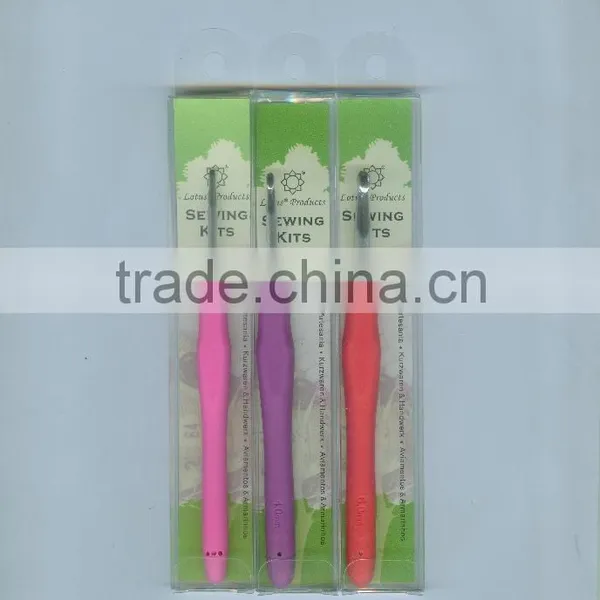 Blister Card Soft Rubber Alu & Iron Crochet Hook photo-2