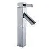 Deck Mounted Brass Basin Mixer for Toilet , Chrome Polished Basin Faucet Single Hole