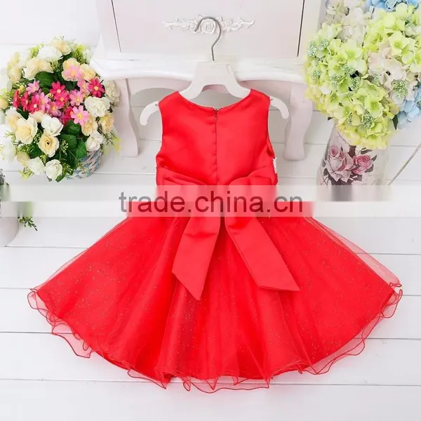 2017 Girls Party Dress Fashion Christmas Dress photo-2