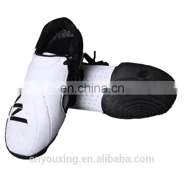 2015 New Cheap OEM White Taekwondo Shoes Taekwondo Sapatas photo-2