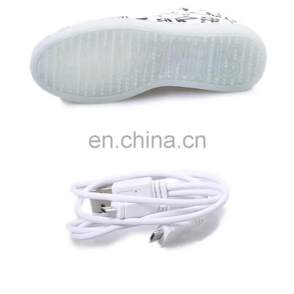 2015 Hottest Street Dance Hip Hop Night Club European Fashion Sport Light Shoes LED photo-6
