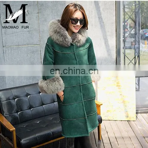High Quality Fashion Custom Plain Genuine Leather Jacket Women Sheep Skin Jacket photo-5