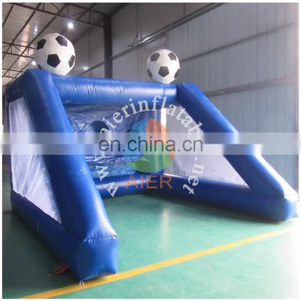 New Design Blue Inflatable Soccer Gate for Sale photo-2