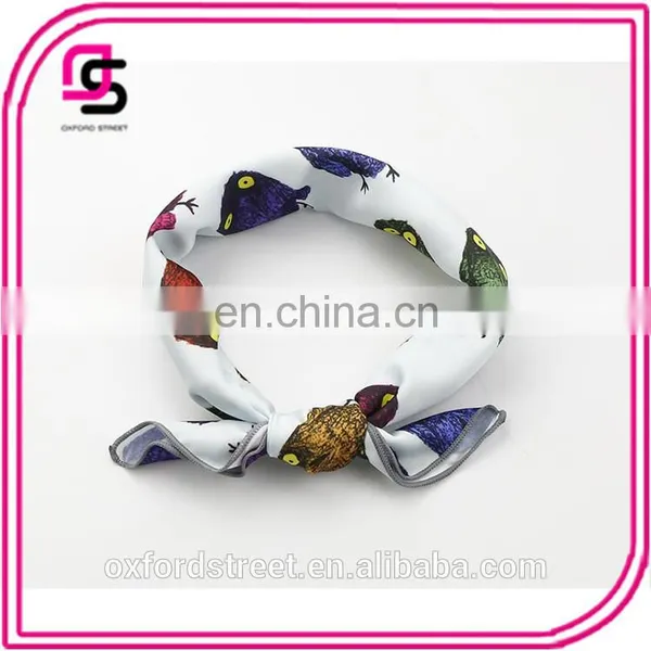 Korean Silk Scarves Scarf Female Single High-end Fashion Temperament All-match Models photo-4