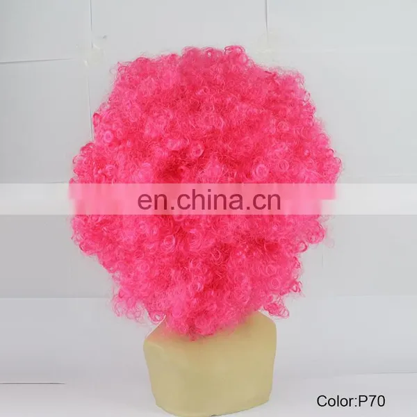 Party Supplier Accessories Big Pink Afro Wig PC41 photo-3