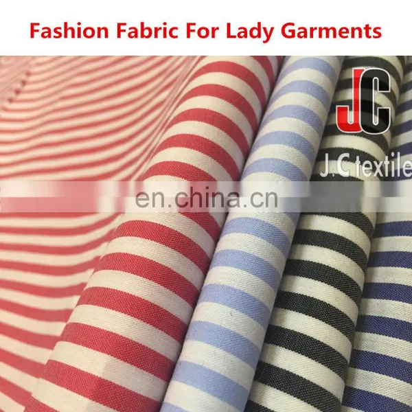 2016 NEW Y/DYED COTTON NYLON SPAN POPLIN STRIPE FABRIC photo-3