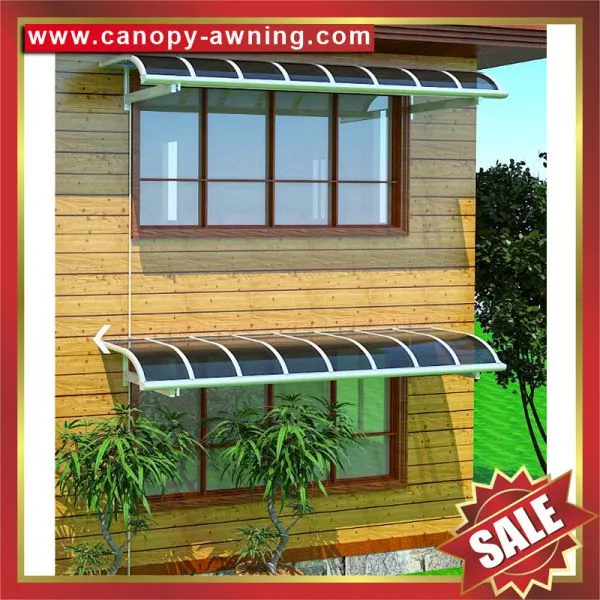 pc Polycarbonate Aluminum Aluminium Metal pc Outdoor Porch Gazebo Patio Canopy Canopies Cover Awning Shelter for Sale photo-3