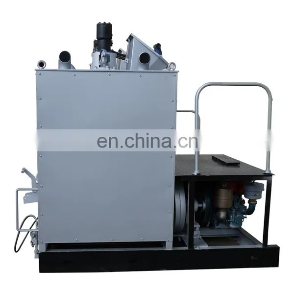 Double Cylinder Hydraulic Hot Melt Kettle for Thermoplastic Paint Pre Heater Boiler photo-4