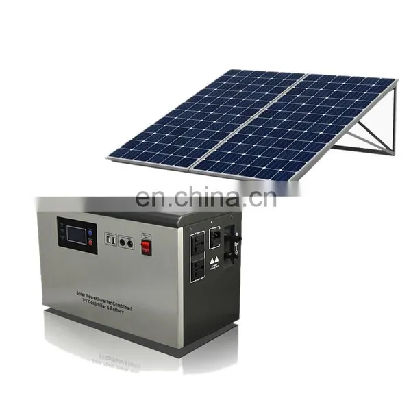 Anern Mini Solar Kit Portable Solar Powered Generator 500w