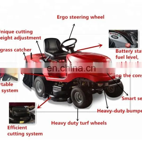 Agriculture Machine Electric Ride on Mower Manufacture From China photo-5