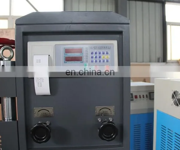300kN Computerized Hydraulic Pressure Compression and Flexural Testing Equipment For Concrete Tester photo-6