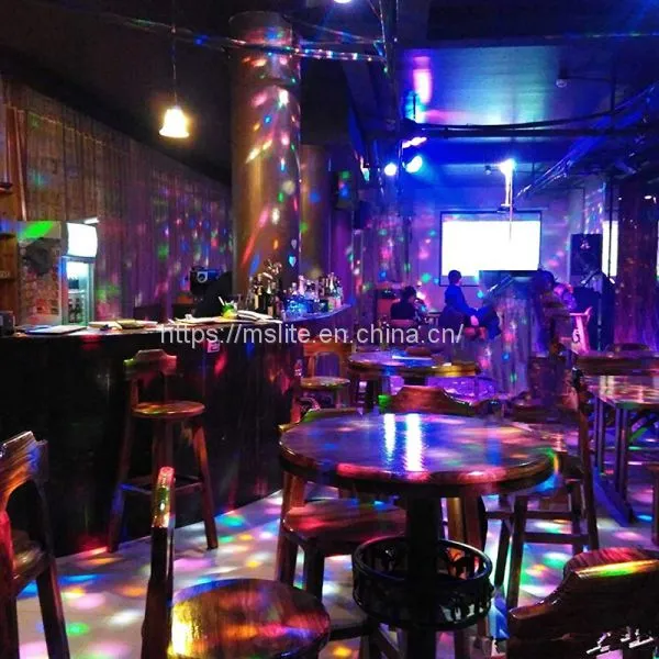 Party Lights Disco Ball Strobe 7 Colors Sound Activated Stage Effect With Remote Control photo-4