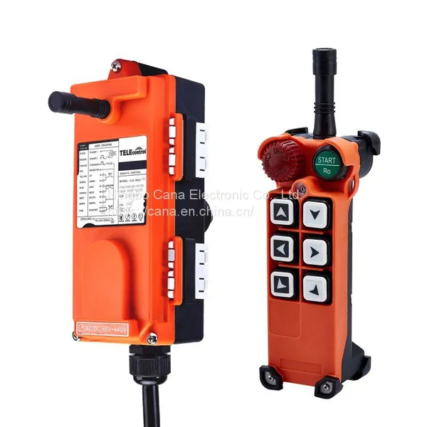 Universal Telecontrol F21-E1 Industrial Radio Wireless Remote Control AC/DC for Crane 1 Transmitter and 1 Receiver photo-2