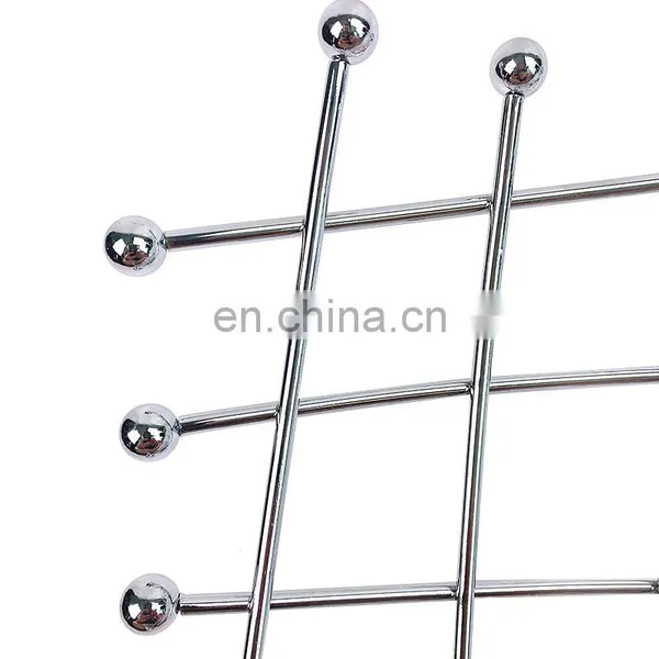 China New Style Storage Kitchen Organizer Wholesale Metal Silver Steel Fruit Basket photo-5