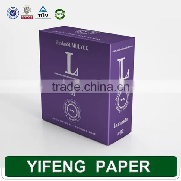 Wholesale Custom Fashion Paper Soap Packaging Box photo-3