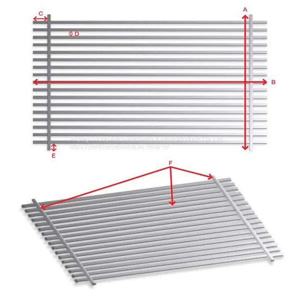 Custom Made Stainless Steel Grill Grates