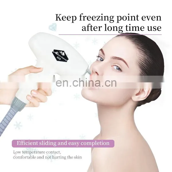 Portable 808 Diode Laser Hair Removal Skin Rejuvenation Device 755 808 1064 A-lma So-prano Ice Platinum Beauty Machine photo-3