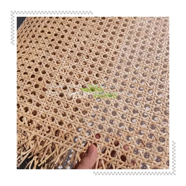 1/2 Natural Rotin Cane Peel Rattan Webbing Raw Material Weaving Rattan Roll