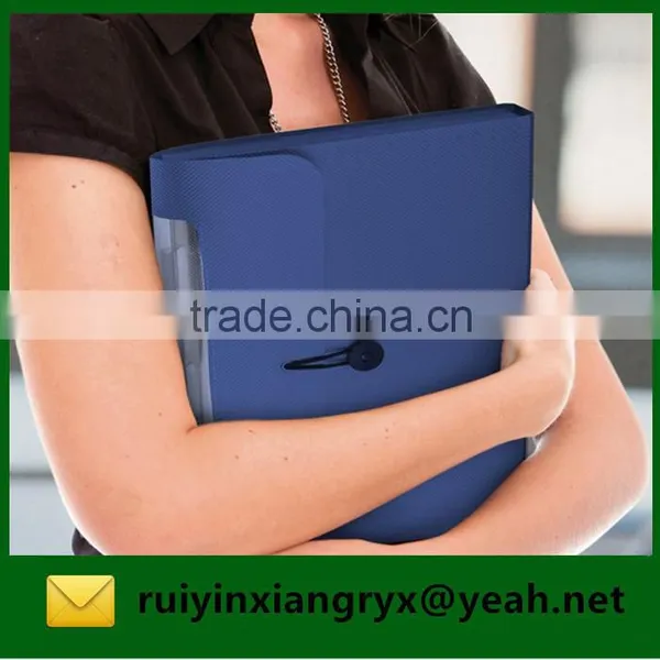 Plastic Button Expanding File Folder With Index Divider Quality Choice photo-5