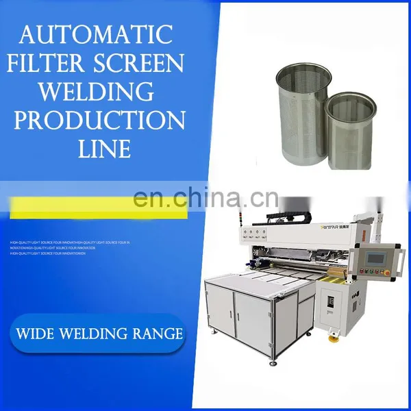 Filter Seam Welding Machine Multi-layers Seams Ends Welded Wire Mesh Filter Tube Welding Machine photo-5