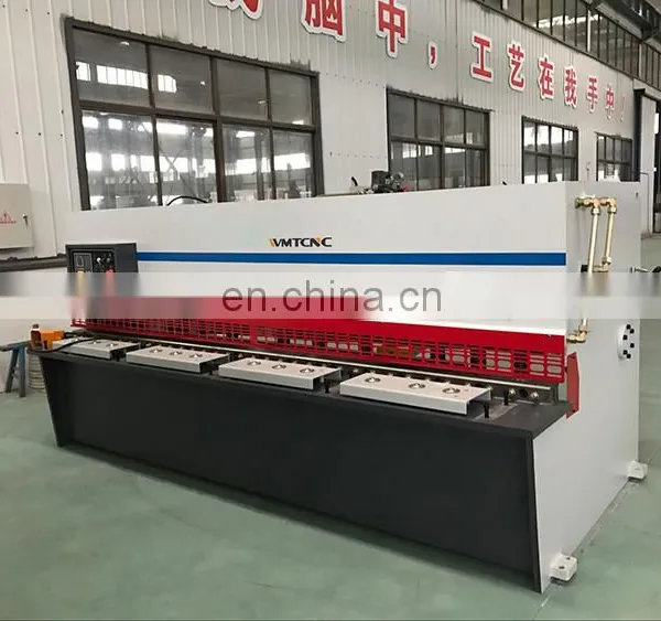 QC12Y 6X2500 Swing Beam Aluminium Iron Metal Steel Plate Sheet Cnc Hydraulic Shearing Machine Price photo-5