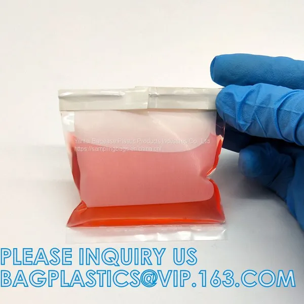 Blender Bags With a Lateral Filter - Rapid Microbiology, Homogenizer Blender and Bags - Filter Bags - Global Nasco, Pac photo-3