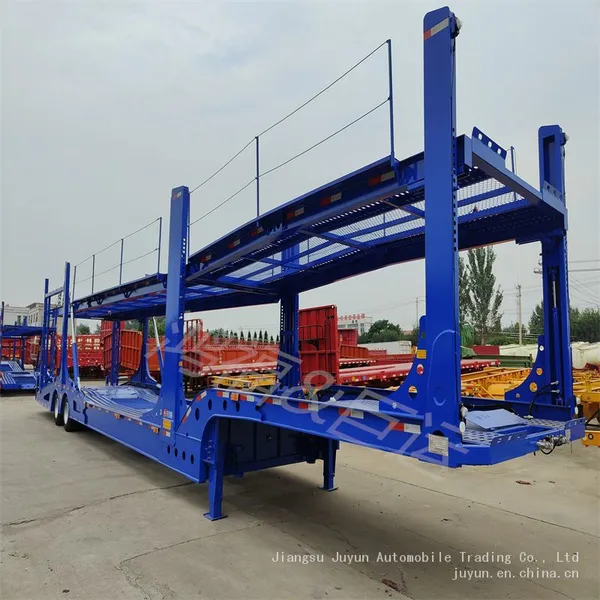 China Exports European Style Vehicle Transport Semi-trailers Sedan Transport Vehicle photo-3