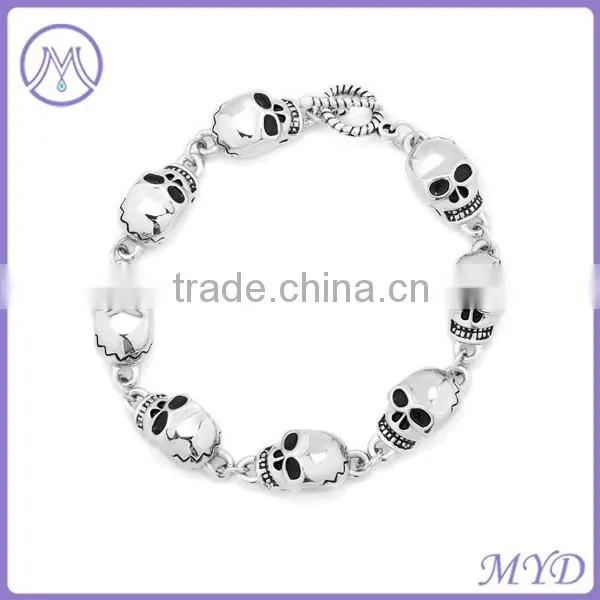 High Quality Fashion Jewelry Stainless Steel Mens Bike Chain Bracelet photo-5