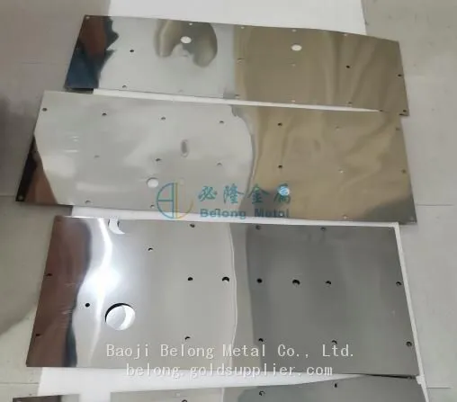 Pure Molybdenum Sheet High Temperature Molybdenum Sheet photo-2
