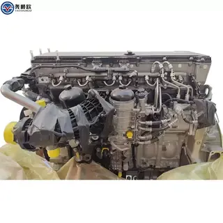 Сборка двигателя OM470, модель OM470LA E5-4