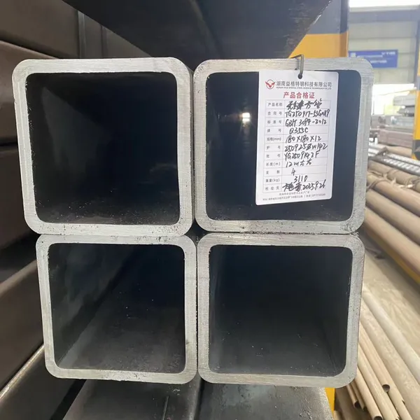 Seamless Square Steel Pipe With 3PE Coating for Corrosion Resistance photo-4