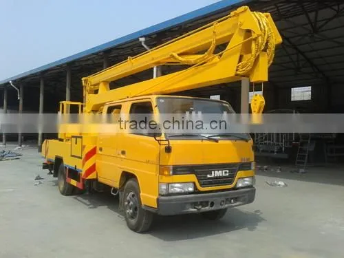 Hot Selling JMC Crew Cab 16m Aerial Work Platform Truck in Libya photo-4