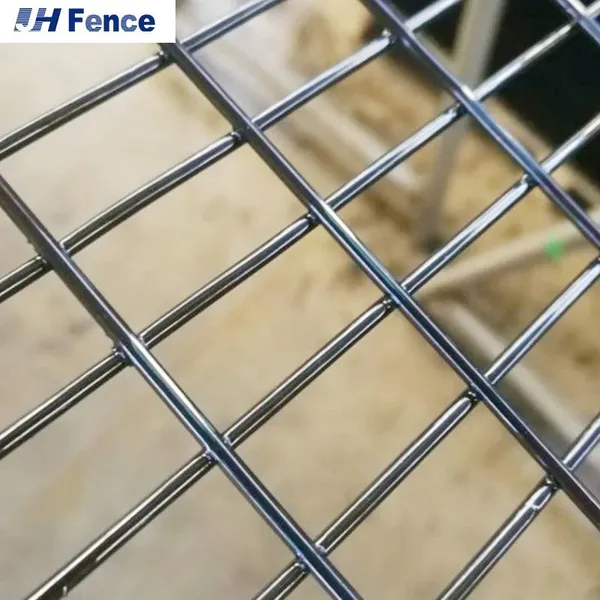 Stainless Steel/ Galvanized Welded Wire Mesh Mild Steel Wire Net Goat Fence Panels 1x1 Welded Wire Mesh Panel photo-3