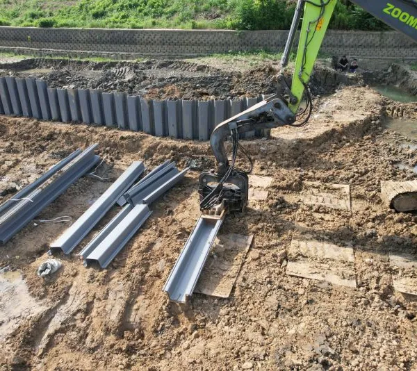 Pvc Retaining Wall Plastic Sheet Pile U Type PVC Sheet Piling for Marine Structures 50+ Years Long Time Life Design photo-3