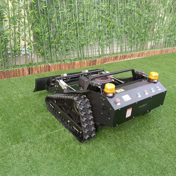 16Hp Industrial Gasoline Engine Single Cylinder Rubber Track Remotely Controlled Bush Trimmer photo-2