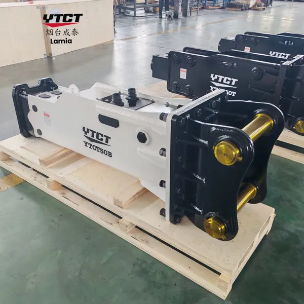 Excavator YTCT Box Hydraulic Breaker Hammer SB30 SB40 SB81 With CE ISO Certification photo-3