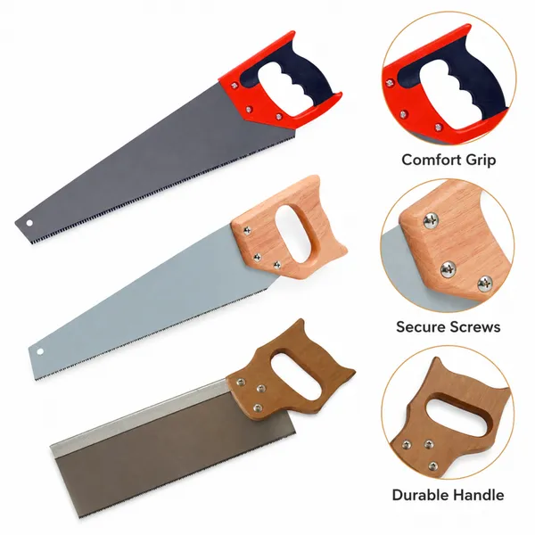 Durable Hand Wood Saw With Sharp Teeth for Cutting Boards Logs Branches and General Timber Materials photo-3