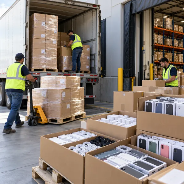 China to USA Mobile Accessories Air Freight and DDP Shipping