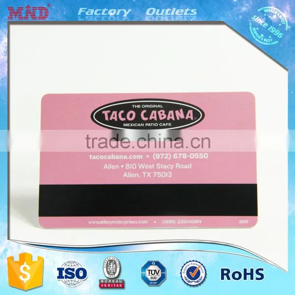 MDC116 HF 13.56MHZ Clear Hard Plastic Pvc Rfid Labels Card photo-5