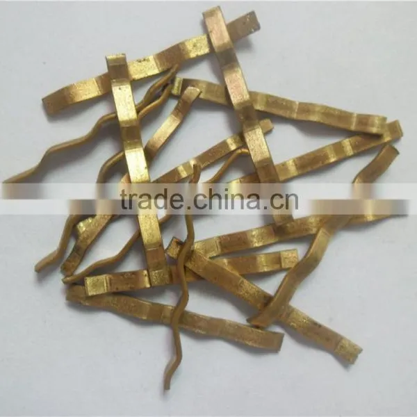 Factory Supplies Flat Crimped Steel Fiber