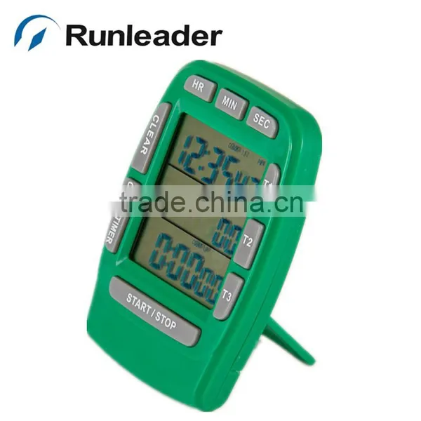 Big LCD 3-Channel Digital Kitchen Countdown Timer photo-2