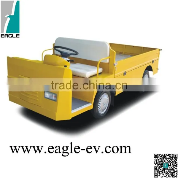 Electric Industrial Vehicle Supplier From China, 48V 5KW Power Motor, Flat Cargo Bed, With Hard Door as Option photo-2