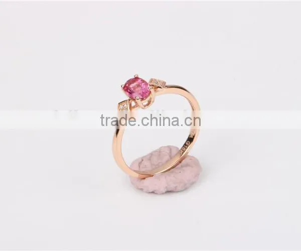 Fashion K Gold Diamond Ring Jewelry photo-6