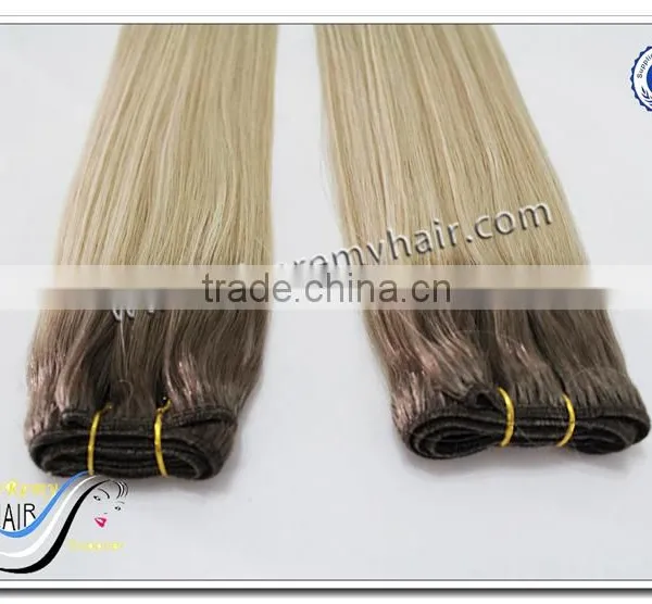 Wholesale Top Quality Ombre Silky Straight Hair Weave 100% Virgin Human Hair Supplier's Choice photo-4