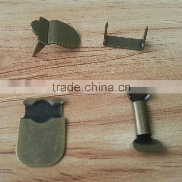 8014A6 Brass Hook and Bar in Oxy Brass Color For Mens Suit Trousers --8014A6 photo-5