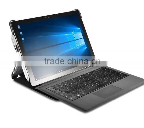 Icarer Luxury Crocodile Grain Genuine Leather Flip Case for Surface Pro 4 Ultra Thin Holder Leather Case for Surface Pro 4 photo-2