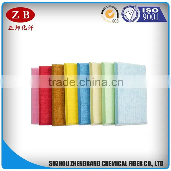 ECO High Quality Polyester Fabric Acoustic Panel photo-3