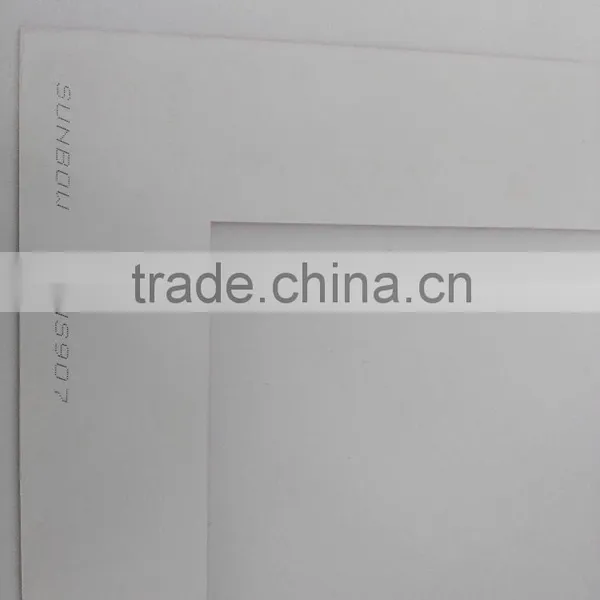 Samples of 9.5*9.5" Acid-Free American Rose Color Matboard of SUEDE SERIES photo-2
