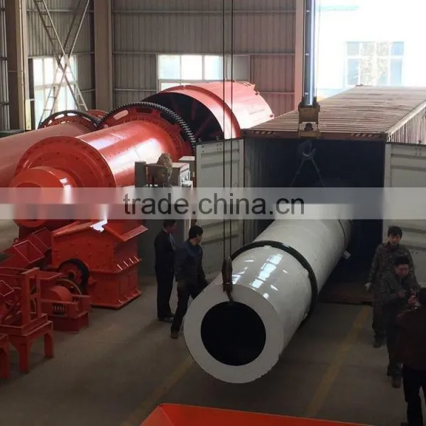 Rotary Kiln Drying Gypsum Powder Machine